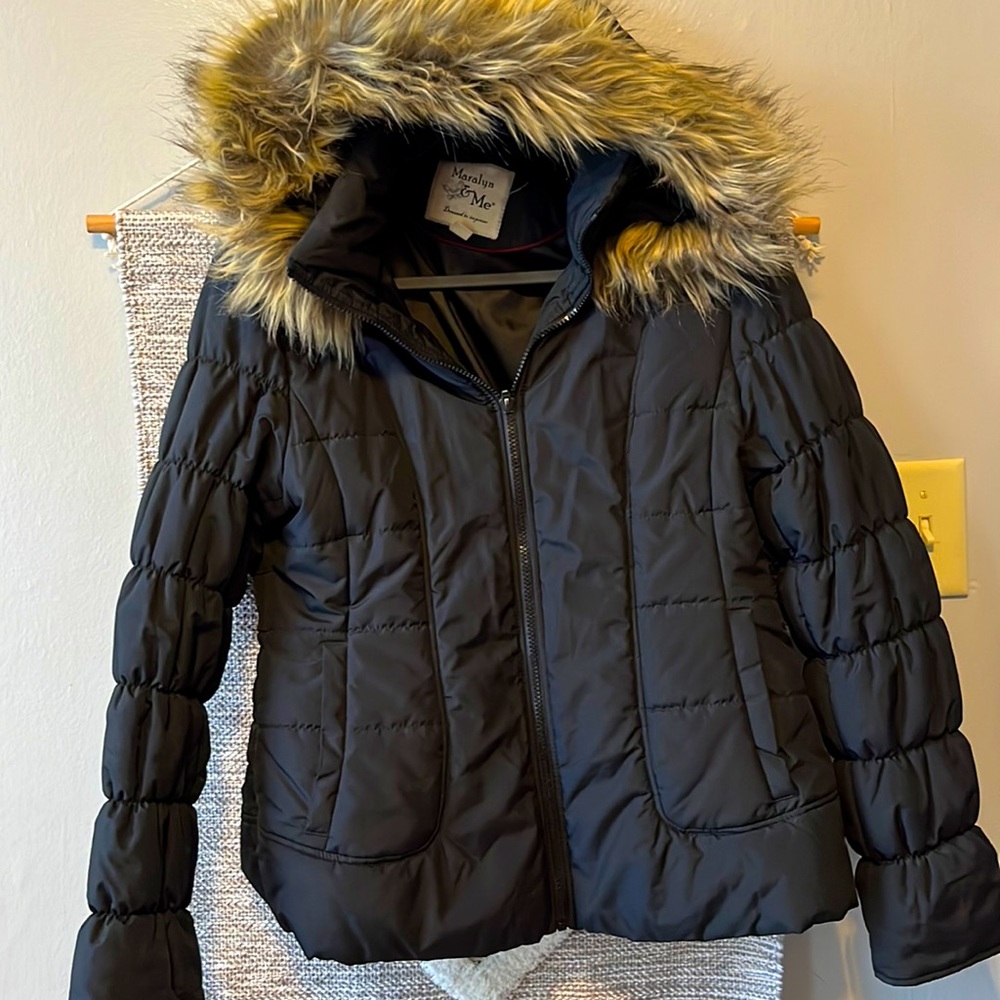 Puffer Coat - Fur Hood